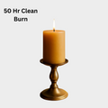 50 Hr Beeswax Candle Clean Burn