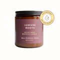 Velvet Rose Scented Beeswax Candle Lumiere Roots