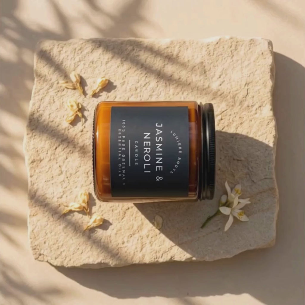 Jasmine & Neroli Beeswax Sleep Candle