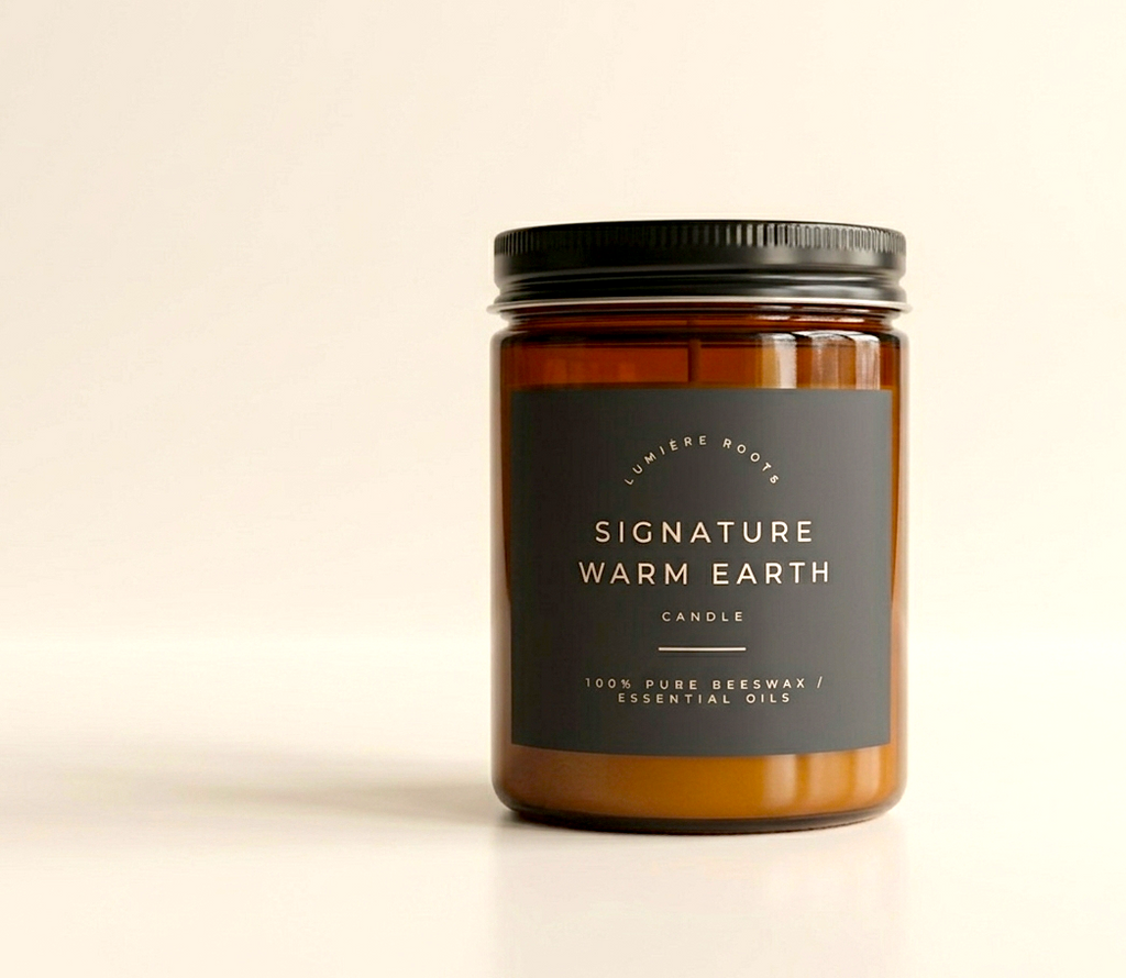 Warm Earth No. 168 Beeswax Scented Candle