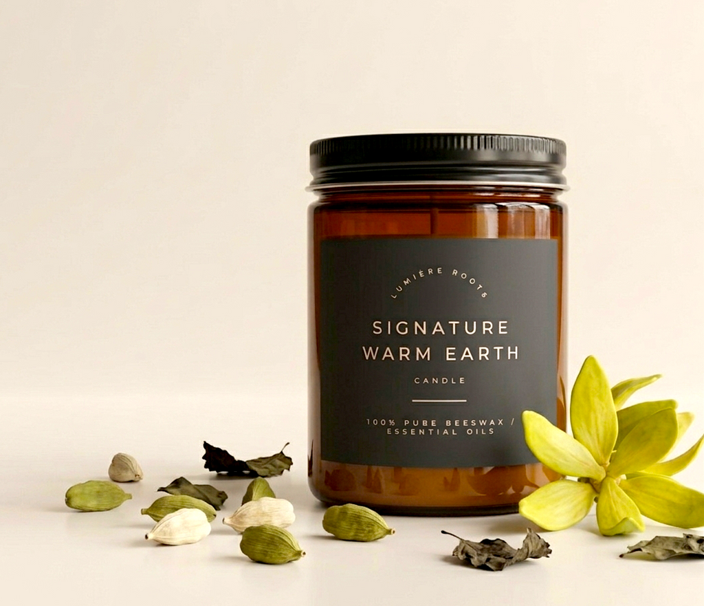 Warm Earth No. 168 Beeswax Scented Candle